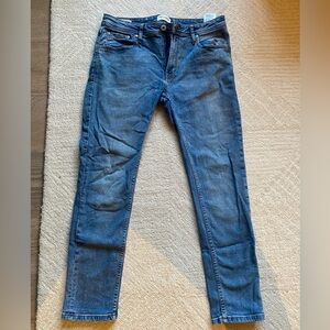 Blue Denim Jeans - Slim/Skinny Stretch Fit - 32x30